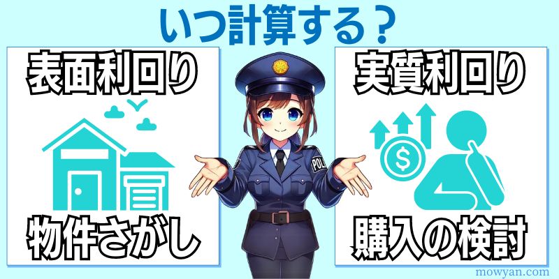 いつ計算をするのか