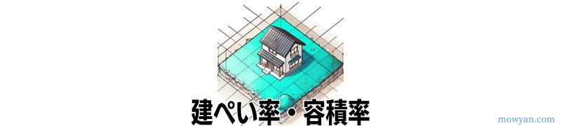 建ぺい率と容積率