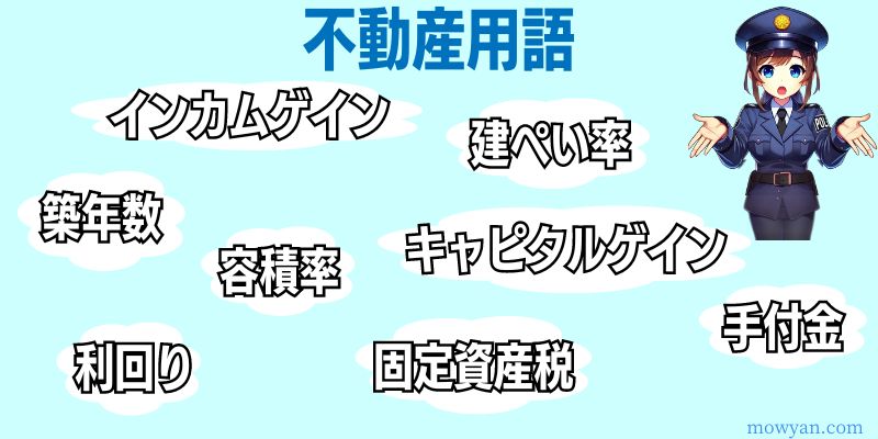 不動産用語のいろいろ